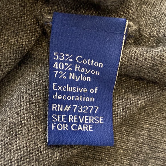 Apt. 9 Grey Black Sequin Lace Appliqué SZ S Cottagecore Romantic Casual Sweater - Picture 9 of 12